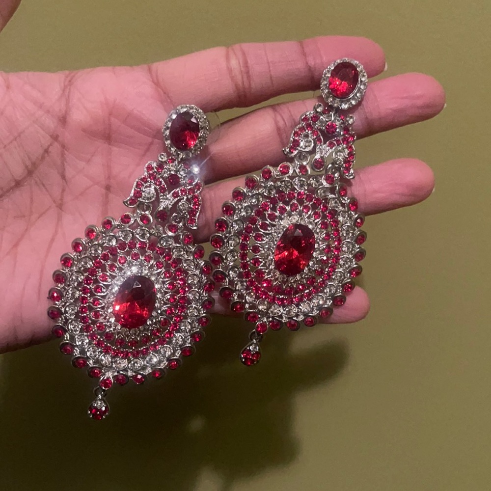 Red Earrings